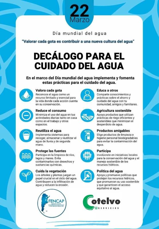 cotelvo decálolgo agua0