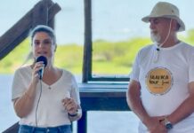 Charo Mancini acompañó la primera experiencia del programa “Jaauka Bio Educativo”