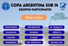 Copa Argentina Sub 14: «Virgen Niña» y «Bomberos» representarán a Villa Ocampo