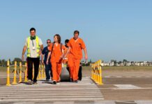 El Aeropuerto Internacional de Rosario volvió a funcionar con un vuelo sanitario clave para un operativo de donación de órganos