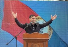 Las Toscas: Emotivo acto de asunción de Iván Sánchez como Intendente