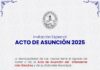 Las Toscas: Acto de asunción del Intendente Iván Sánchez y miembros del Gabinete Municipal