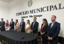 Villa Ocampo: Asumieron los nuevos concejales