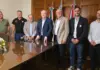 Felipe Michlig recibió al Diputado por Sudamérica de la Cámara Italiana, Franco Tirelli