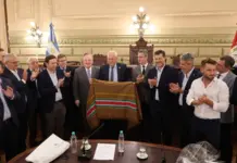 El Senado Provincial homenajeó al campeón del mundo del 86’ Nery Alberto Pumpido