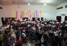 Villa Ocampo: Acto de cierre del Programa Nueva Oportunidad y de los Talleres Municipales