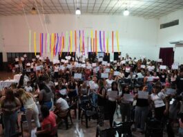 Villa Ocampo: Acto de cierre del Programa Nueva Oportunidad y de los Talleres Municipales