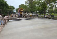 Villa Ocampo: Pavimentación de los primeros 100 metros del acceso Norte