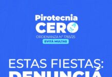 Villa Ocampo: Línea de denuncias y vigencia de la Ordenanza «Pirotecnia Cero»