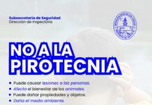 Las Toscas: Está vigente la ordenanza que prohíbe la Pirotecnia Sonora