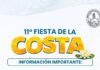 Las Toscas: Información importante para la 11ª Fiesta de la Costa