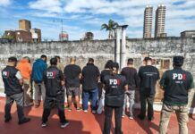 Desbarataron casa de apuestas ilegales en Santa Fe: son ocho los aparehendidos