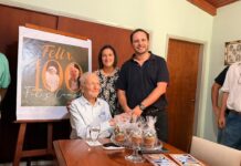 Villa Ocampo: Don Félix Bertos fue declarado «Persona Ilustre de la Ciudad» en el marco de su 100° Aniversario