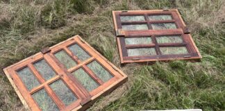 Villa Ocampo: Recuperan ventanas robadas abandonadas en la ruta 11