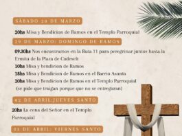 Las Toscas: Avisos de la Parroquia «Nuestra Señora de la Asunción»