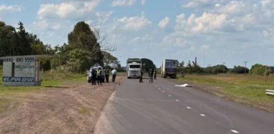 Un hombre de Lanteri murió al ser embestido por un camión