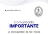 Las Toscas: Actualización del correo electrónico de recepción de facturas