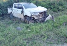 Villa Ocampo: Un hombre murió tras volcar con su camioneta en un camino vecinal