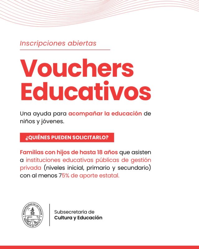 vouchers educativos