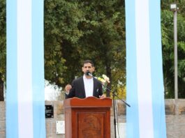 Las Toscas: Se llevó a cabo el acto oficial por el aniversario de la Revolución de Mayo
