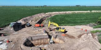 Un 2026 de intensas lluvias: la gestión de Pullaro acelera la ejecución de obras en más de 100 localidades de alto riesgo hídrico