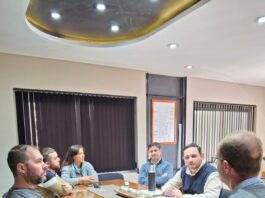 Villa Ocampo: Reunión con representantes de RTS Medios