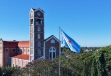 Villa Ocampo: Acto oficial por el Día de la Bandera