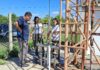 Las Toscas: Avanzan las tareas de limpieza y tratamiento de la red de agua en Barrio Juan Perón