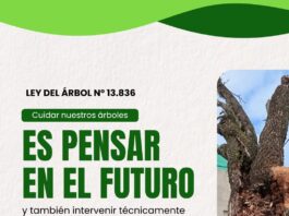 Las Toscas: Promueven el cuidado y la preservación del arbolado urbano