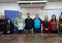 Las Toscas: Concretaron un convenio para fortalecer el Hogar de Ancianos “Padre Eligio Giacomozzi”