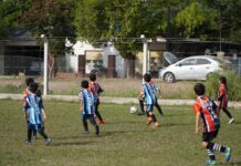 Villa Ocampo: Se disputó la cuarta fecha de la Liga de Desarrollo de Fútbol Infantil