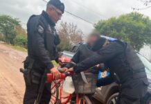 Las Toscas: Aprehenden a un hombre con un rifle modificado y municiones