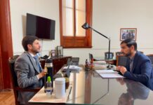 Las Toscas: Reunión de trabajo entre el Intendente y el Gobernador para impulsar nuevas gestiones