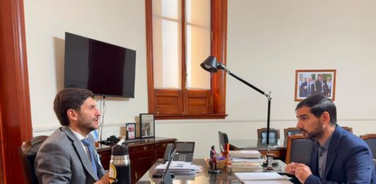Las Toscas: Reunión de trabajo entre el Intendente y el Gobernador para impulsar nuevas gestiones