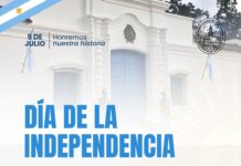 Las Toscas conmemorará el 210° aniversario de la Declaración de la Independencia