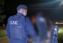 Villa Ocampo: Aprehenden a un hombre con rollos de alambre presuntamente robados