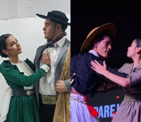 Jóvenes de Villa Ocampo representaron al norte santafesino en el Selectivo Provincial de Malambo y Danzas de Chabás