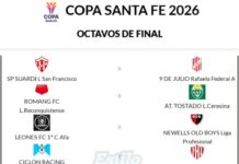 Copa Santa Fe Masculina: Quedó definido el cuadro de octavos de final
