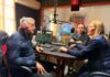 Gisela Scaglia visitó los estudios del Grupo de Medios Jaaukanigás durante su paso por Villa Ocampo