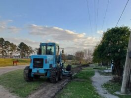 Las Toscas: La Municipalidad realiza intervenciones integrales en Barrio Juan Perón