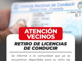 Villa Ocampo: Pueden retirarse licencias de conducir correspondientes a trámites realizados hasta el 14 de julio