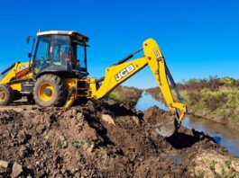Rojas confirmó el inicio de las obras de limpieza de los Canales en el norte