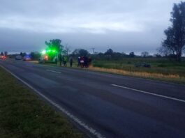 Las Toscas: Dos personas resultaron heridas tras un choque sobre la Ruta Nacional 11