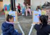 Villa Ocampo: Comenzaron las vacaciones de invierno con «Arte al Sol» en la Casa de la Cultura