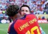 Lamine Yamal sobre Lionel Messi tras el triunfo de España en la Copa Mundial de la FIFA contra Argentina