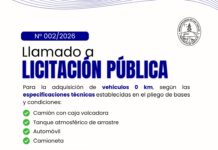 Las Toscas: La Municipalidad llama a Licitación Pública para la adquisición de nueva maquinaria y vehículos