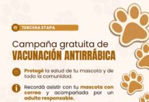 Las Toscas: Nueva jornada gratuita de vacunación antirrábica en el barrio Pueblo Nuevo