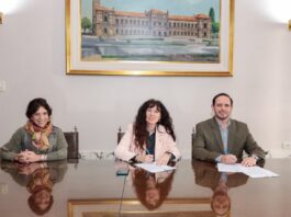 El Intendente ocampense Cristian Marega participó de la firma de convenio Munigestión 2026