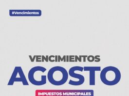 Villa Ocampo: La Municipalidad recuerda los vencimientos de los impuestos municipales correspondientes a agosto