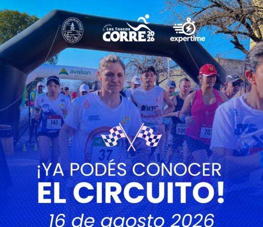 Las Toscas Corre 2026: dieron a conocer el circuito de la competencia